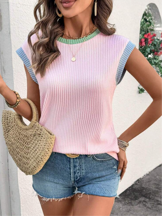 Contrast By Color Top