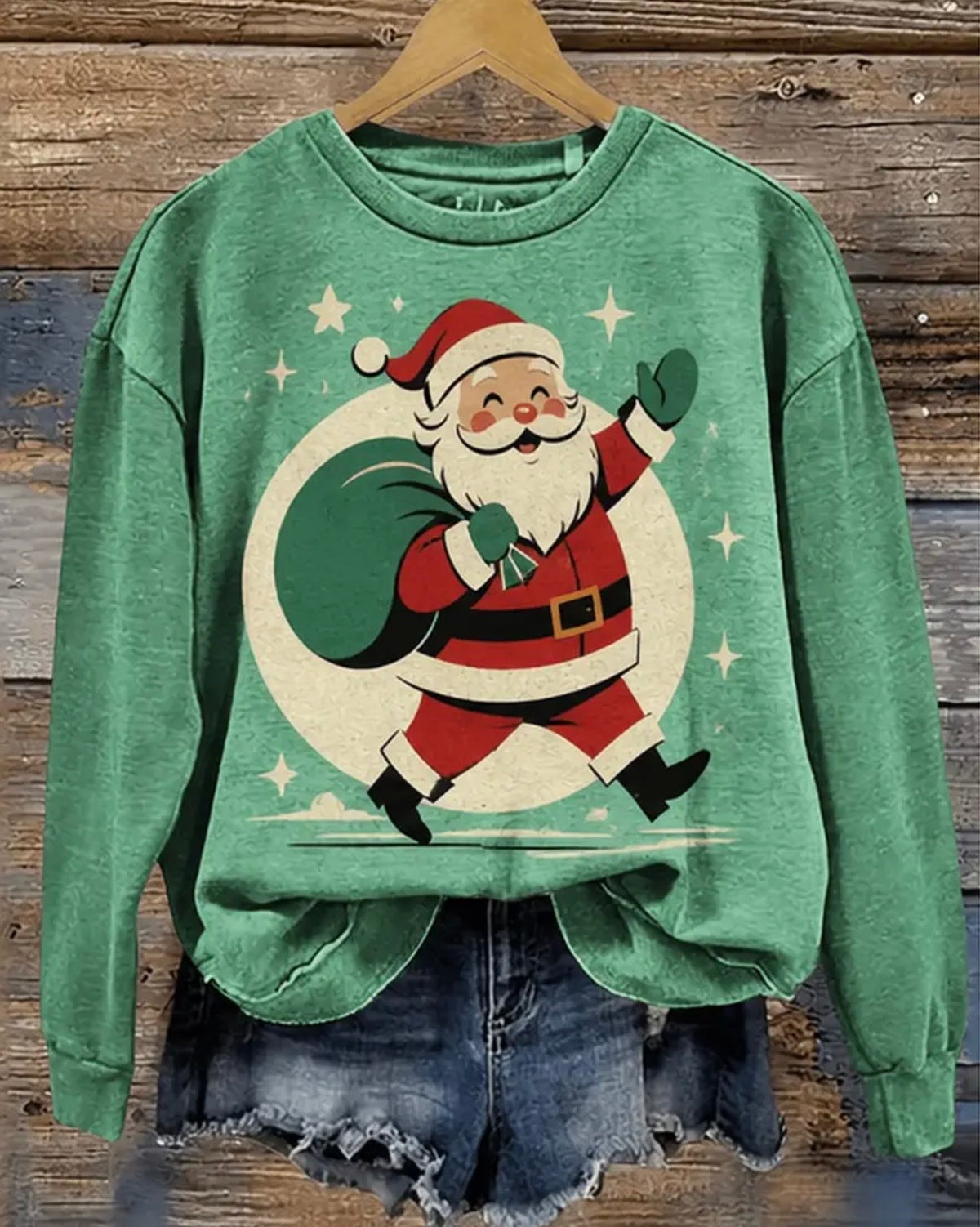Retro Santa Top