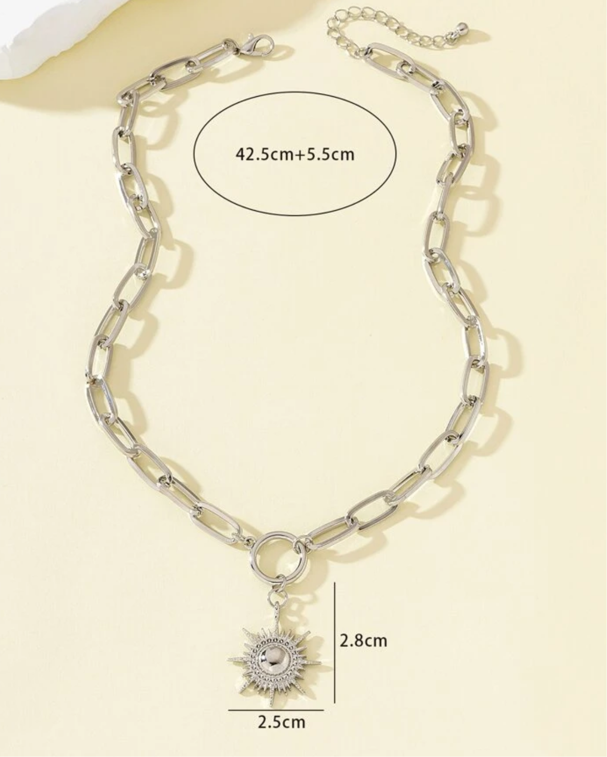 Starburst Pendant Necklace