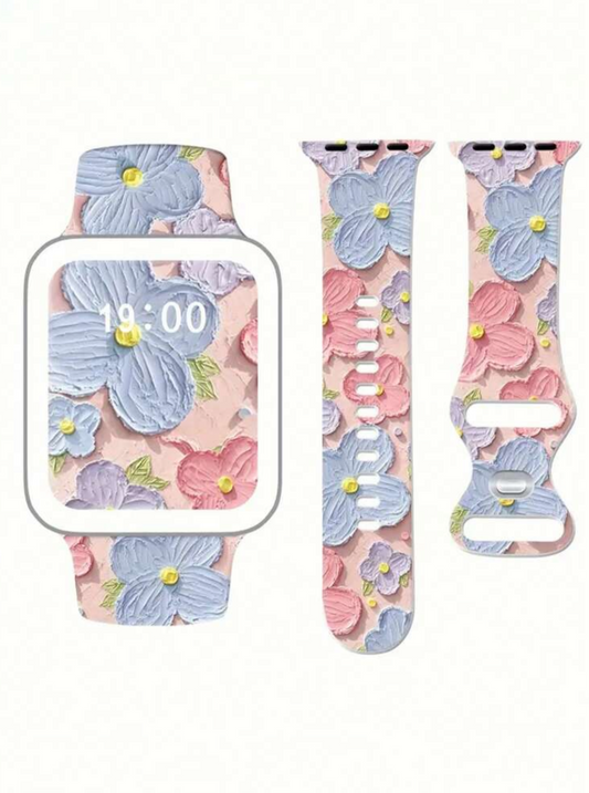 3-D Flower Apple Watch Band