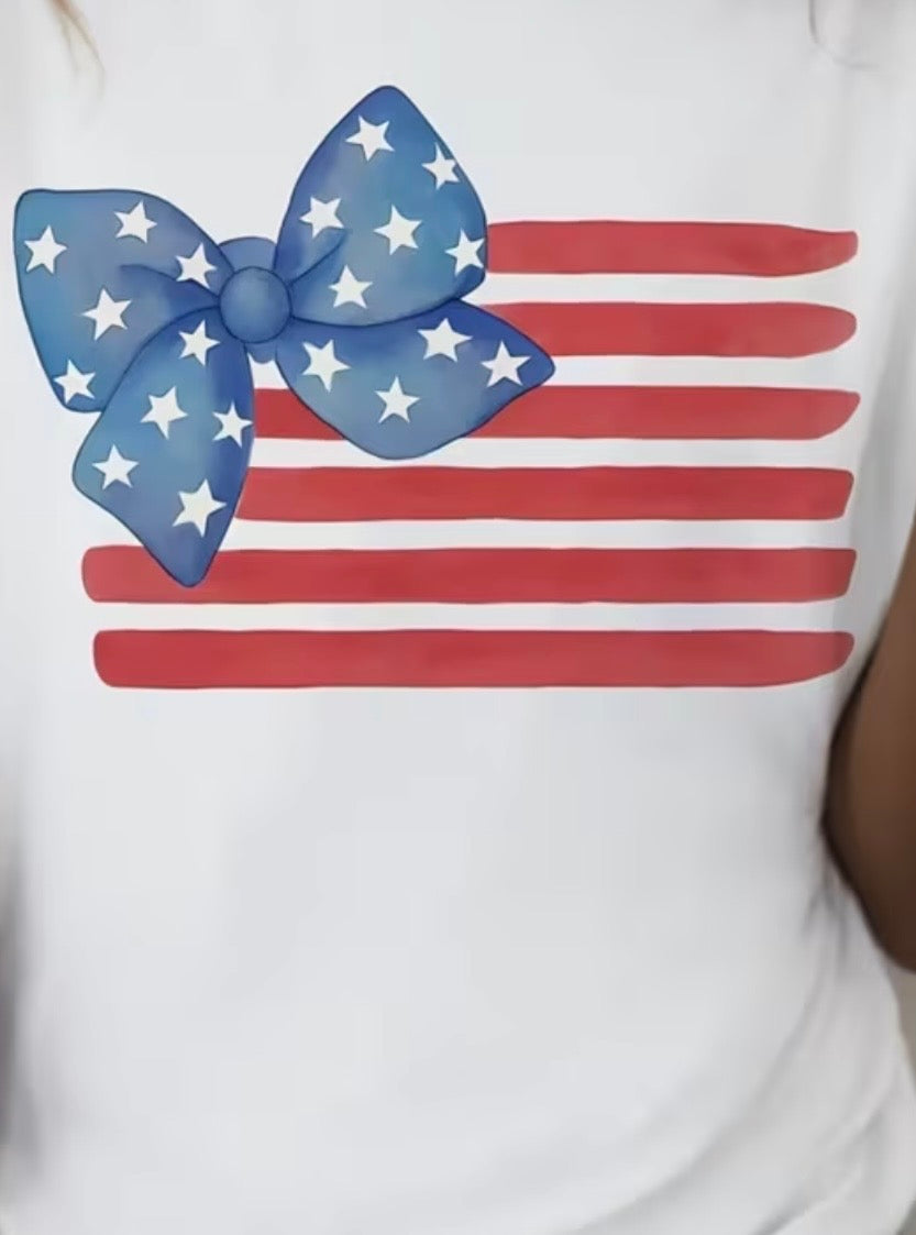 Bows, Stars, & Stripes Tshirt