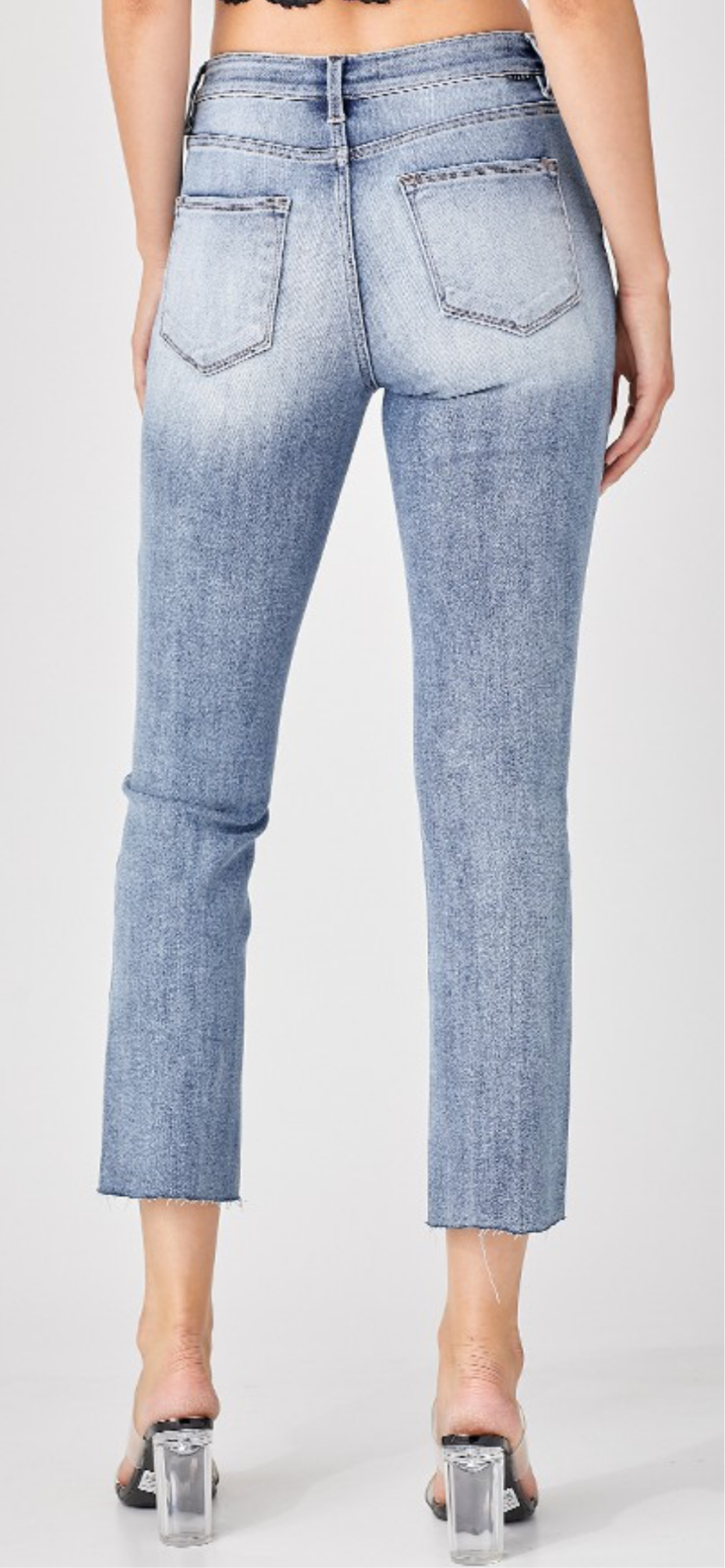 Risen Straight & Narrow Jeans