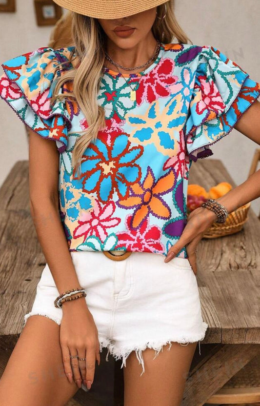 Tropical Vacation Vibes Top