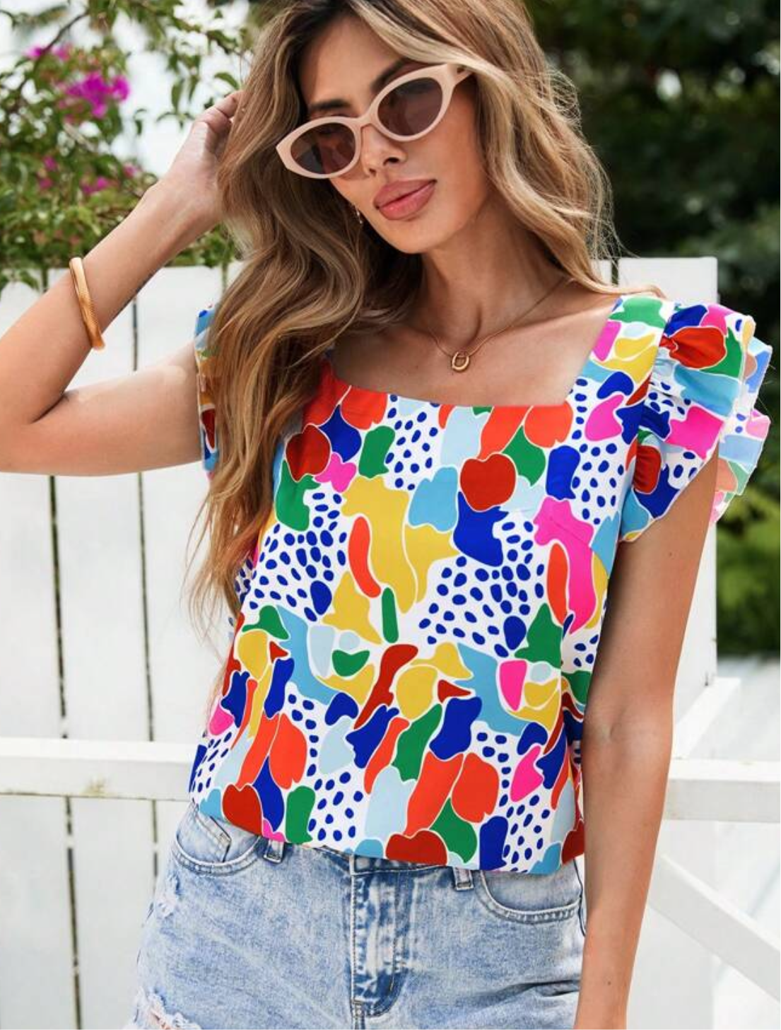 Bright and Bold Top