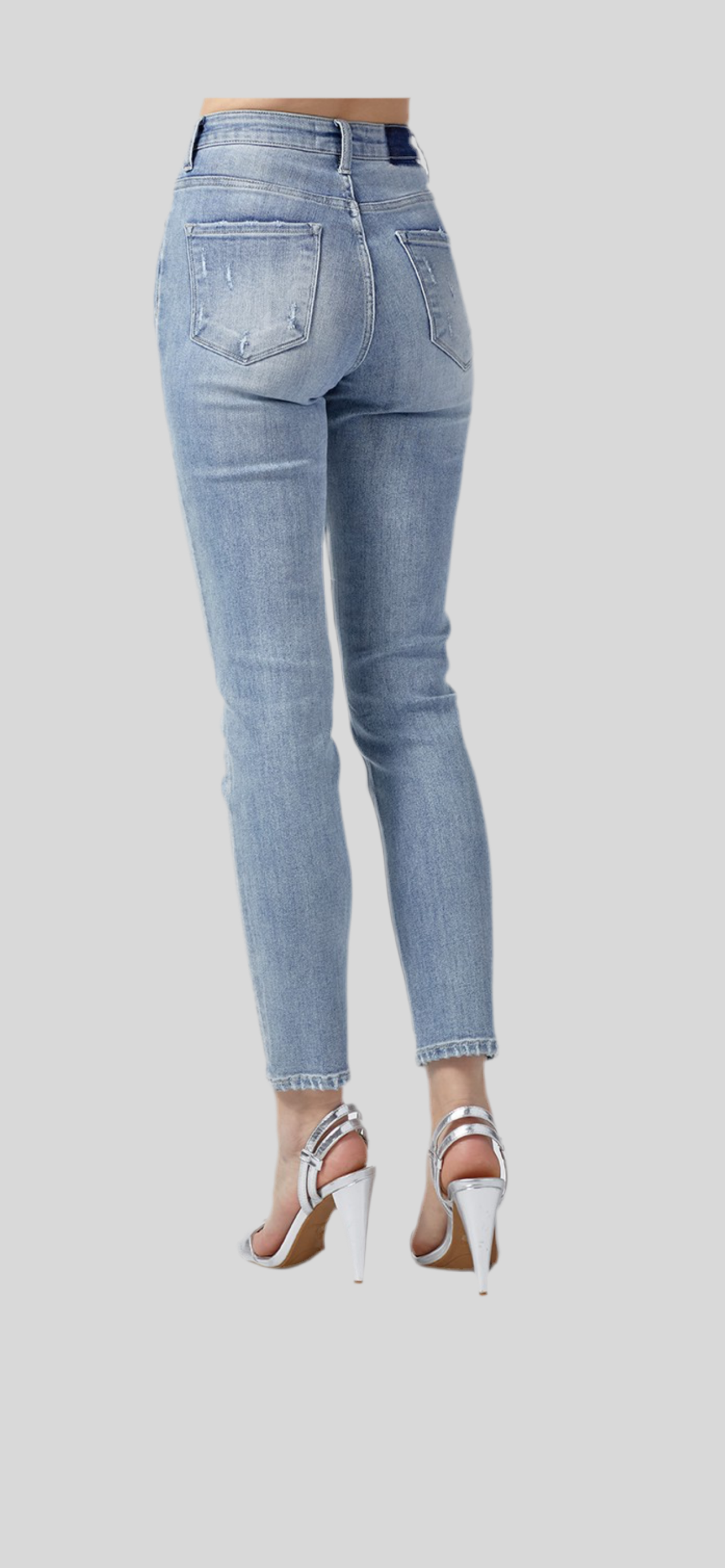 Risen Rachel Distressed Skinny Jean