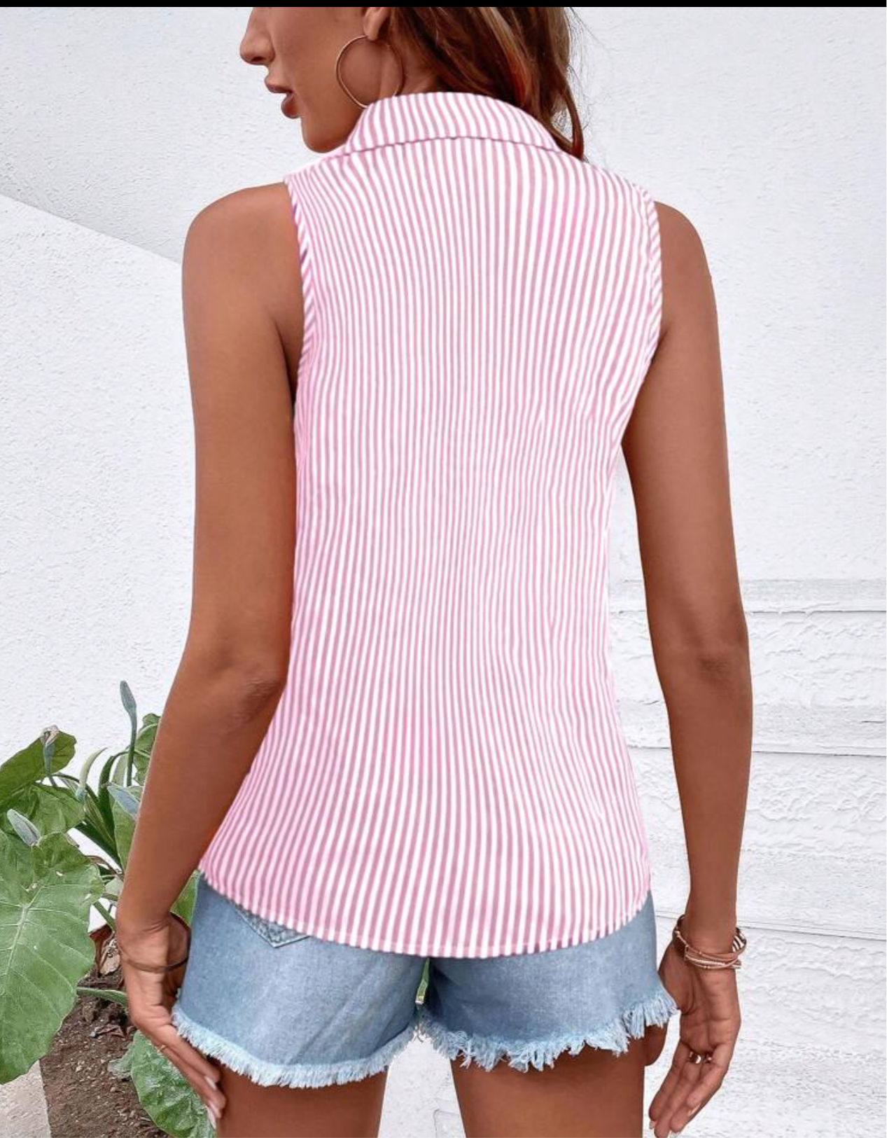 Stripe Me Pink Top