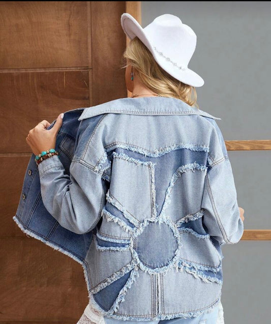 Blue Ridge Sunburst Denim Jacket
