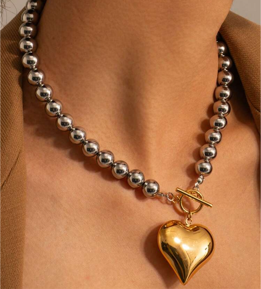 Oh My Heart Necklace - Large