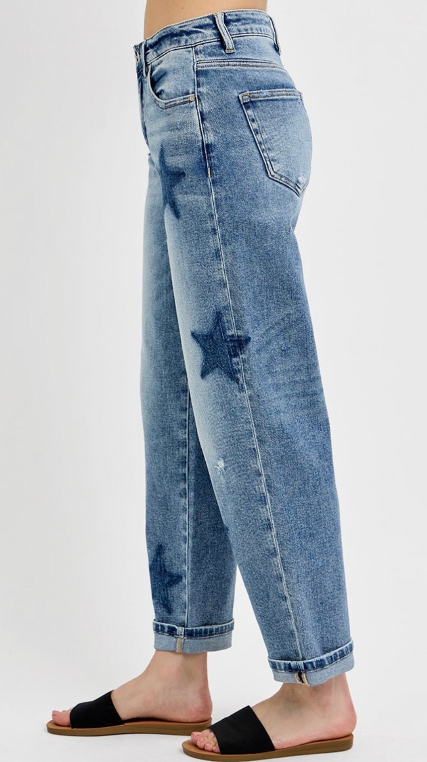 Risen Shadow Star Jean