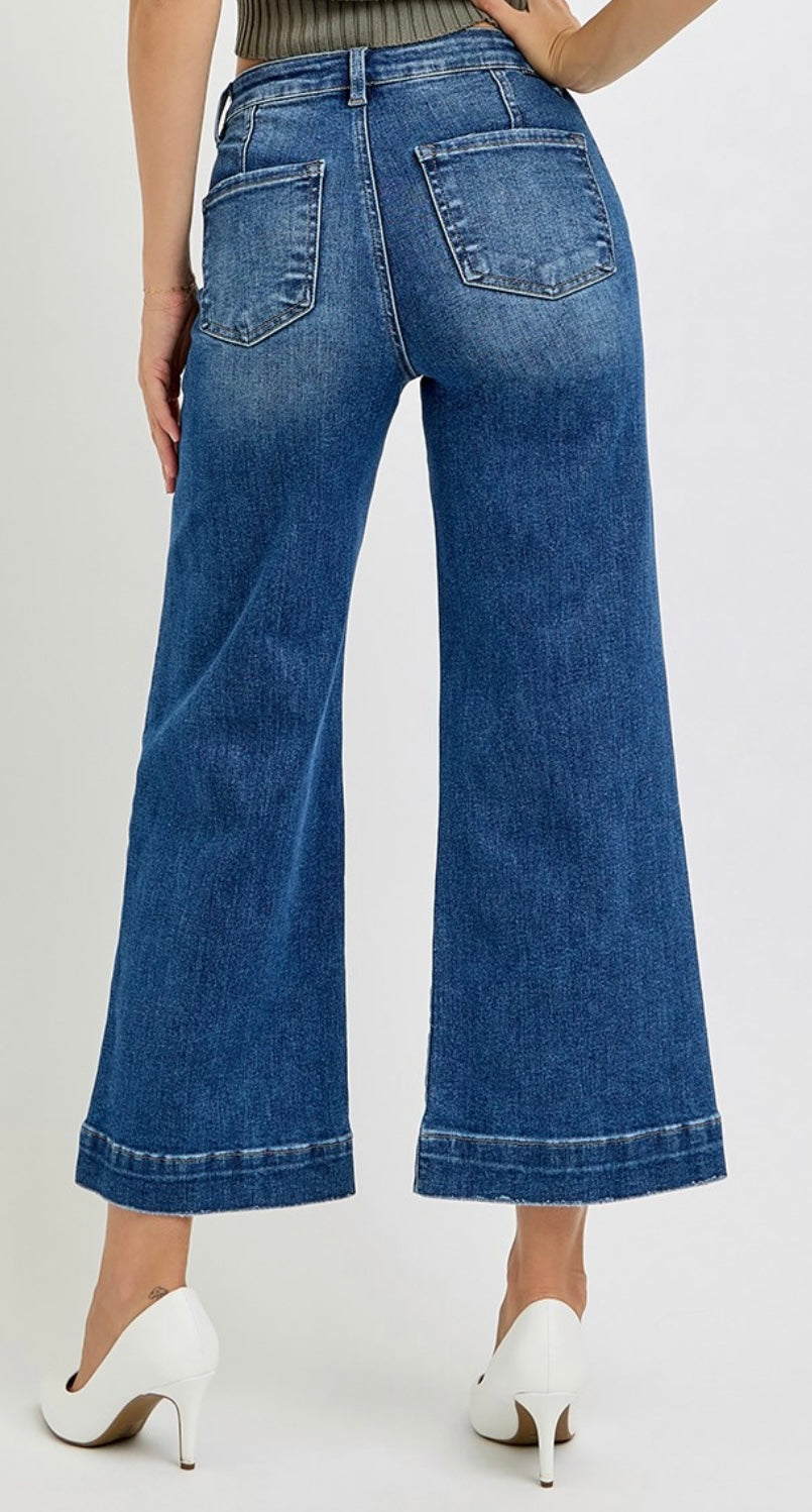 Risen Patched Jeans