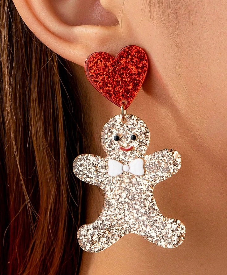 Gingerbread Sparkles Earrings