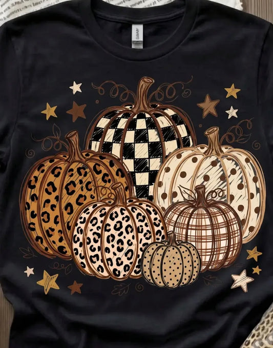 Leopard Pumpkin Tee