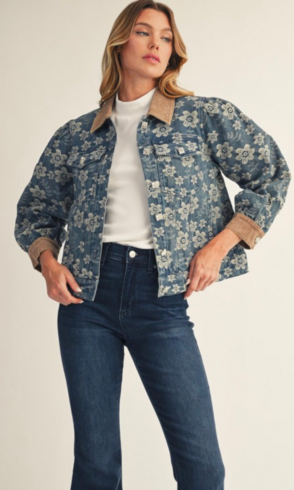Beautiful Details Denim Jacket