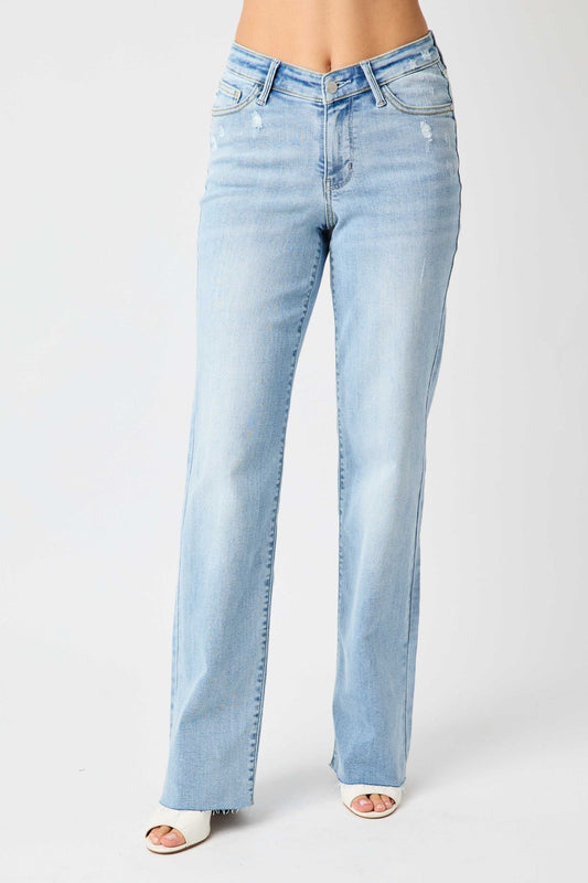 Judy Blue HW V-Front Jeans