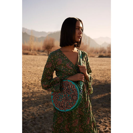 MYRA Cimarron Bluff Round Bag