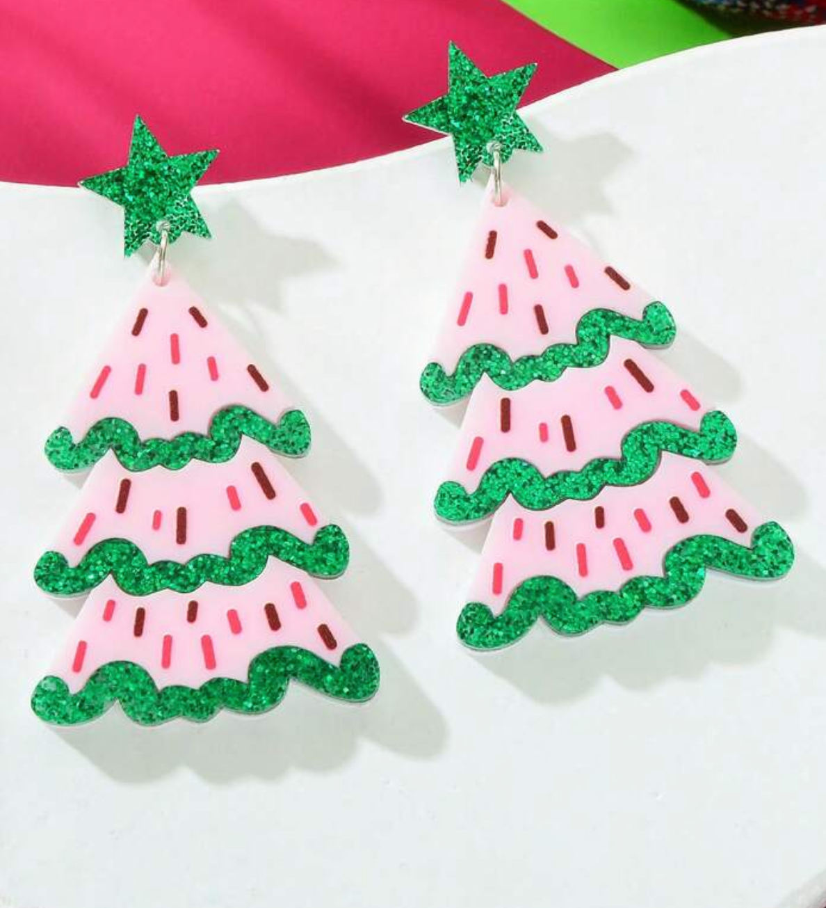 Perfect Christmas Tree Earrings