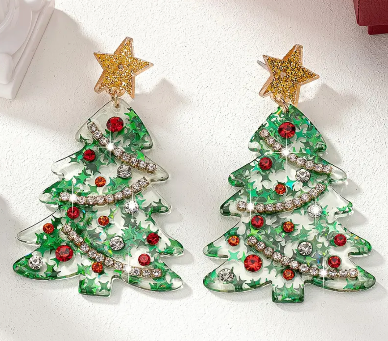 Lights Around The Tree Earrings
