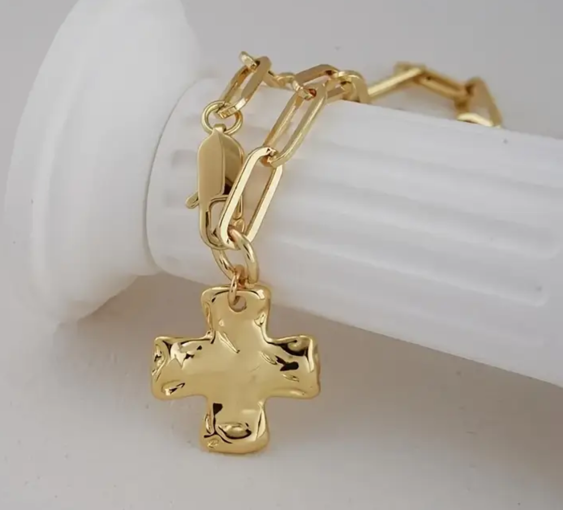 Gold Cross Necklace