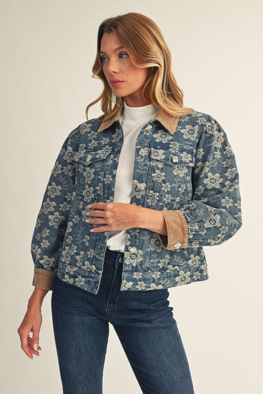 Beautiful Details Denim Jacket