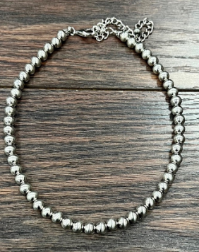 Navajo Pearl Choker Necklace
