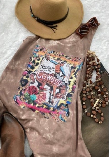 Cowboy Sleeveless Top