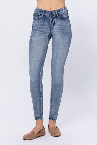 Judy Blue High Rise Hand Sanded Skinny