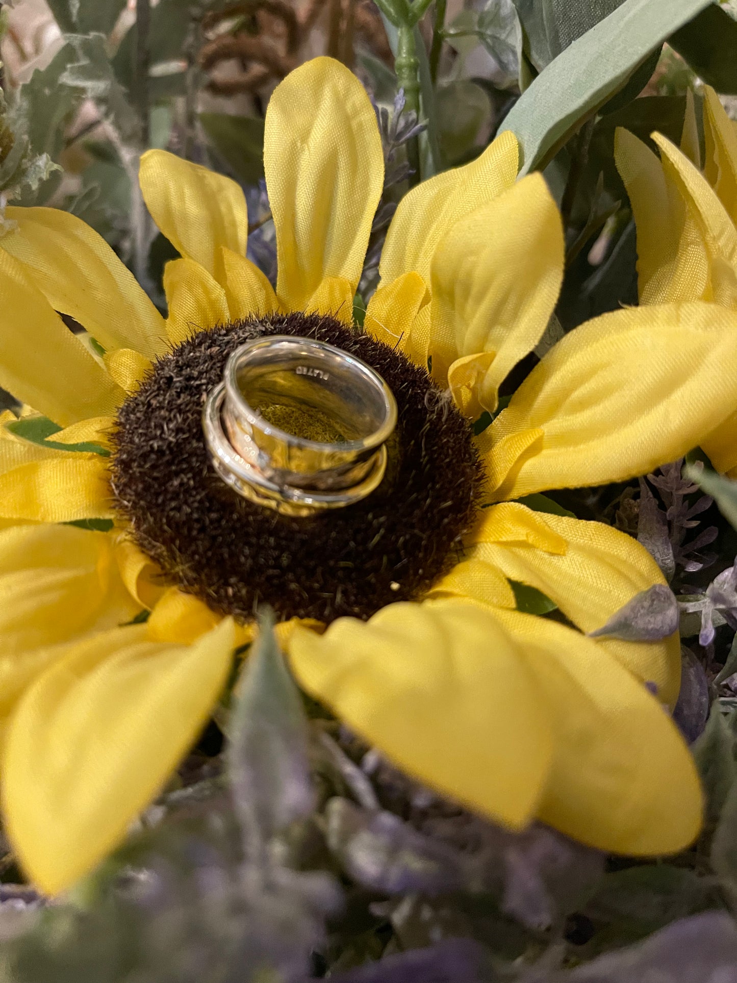 Sterling Silver Spinner Ring