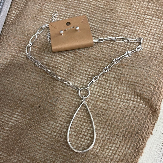 Keeping Silver Simple Necklace