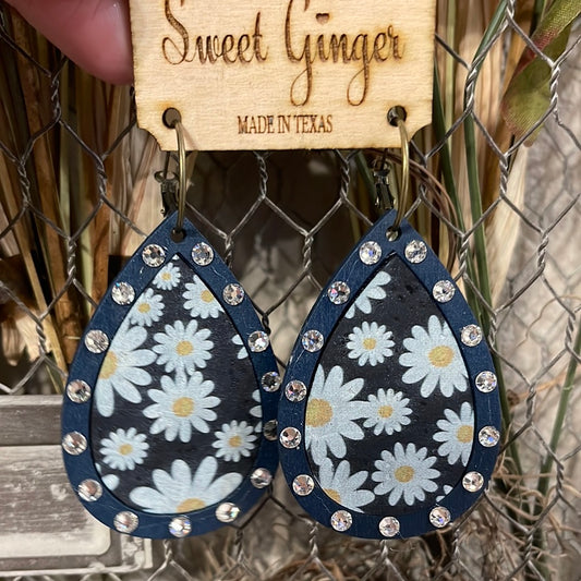 Sweet Ginger Pickin’ Wildflowers Earrings
